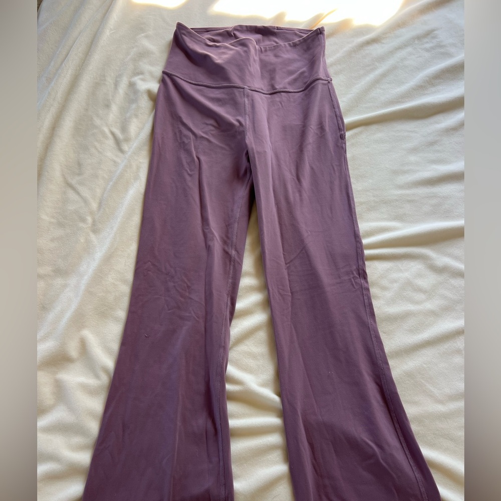 lululemon athletica Groove Nulu Super High Rise Flare Pants Lavender Lux